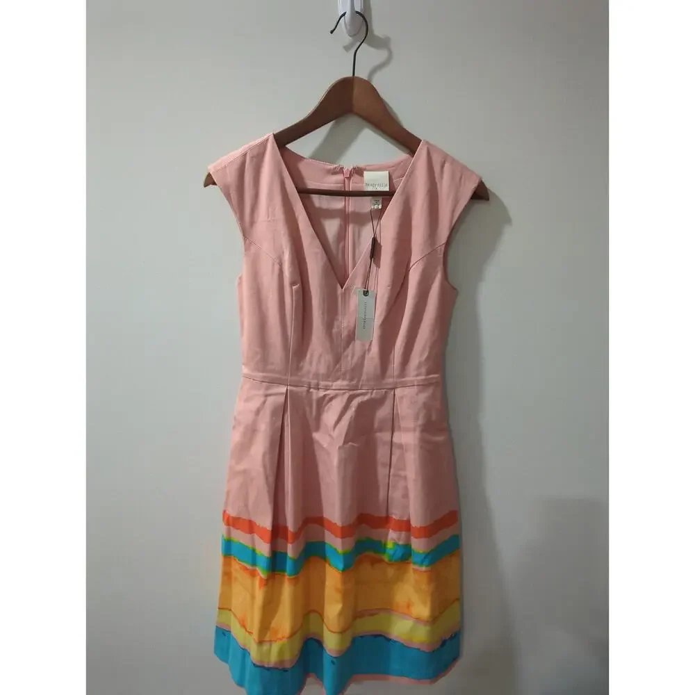 Tracy Reese x Anthropologie Painterly Dress NWT - Picture 2 of 5